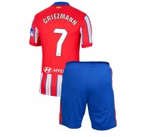 Atletico Madrid Antoine Griezmann #7 Koszulka Podstawowa dzieci 2024-25 Krótki Rękaw (+ krótkie spodenki)